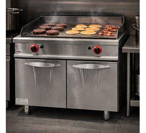 Plancha De Cromo A Gas Linea 700 Volter
