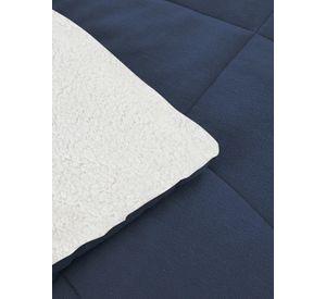 PLUMON ANDES CHIPORRO LISO AZUL 1.5 PLAZA