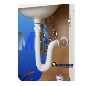 Sifón Flexible Universal Extensible 40mm 1 1/4 1 1/2 Hoffens