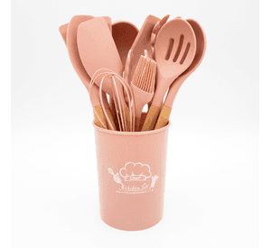 Juegos utensilios silicona para cocina 10 piez. Herramientas de cocina