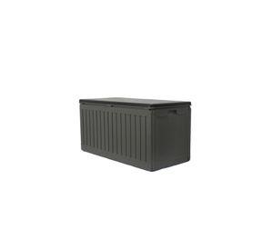 Bodega Baúl Multiuso Exterior Jardín 270 LT Negro 109x51x55 CM