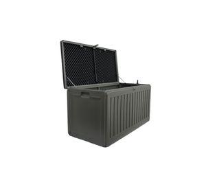 Bodega Baúl Multiuso Exterior Jardín 270 LT Negro 109x51x55 CM