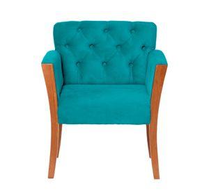 Sitial Kiel  Tela Velvet Turquesa