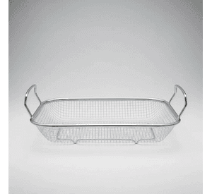 Colador Metalico Rectangular Seca Verduras 29 5cm Con Asas