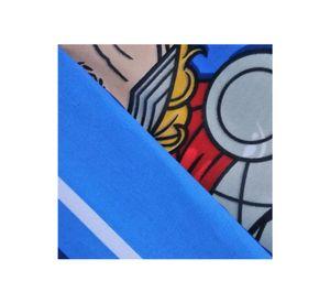 Plumón Infantil Reversible Disney Marvel Apto 1 Pl Y 1.5 Pl Avenger
