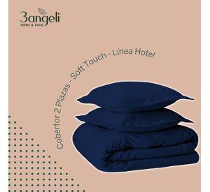 Cobertor 3Angeli Premium Soft Cama 2 Plazas Azul