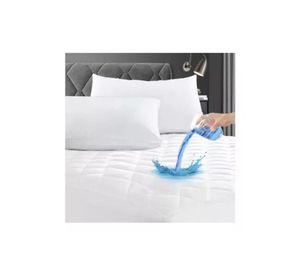 Cubre colchón impermeable, 2 plazas + fundas