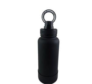 Botella de Agua de Acero Inoxidable de 650ML con Soporte Magnético para Teléfono T-1002