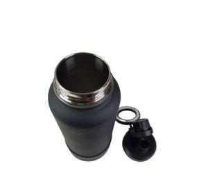 Botella de Agua de Acero Inoxidable de 650ML con Soporte Magnético para Teléfono T-1002