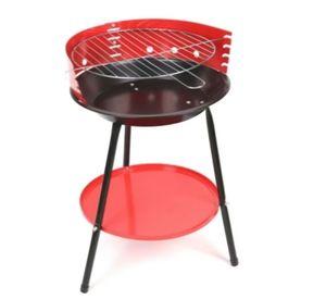 Parrilla Barbacoa Redonda De Acero Con Patas Desmontables
