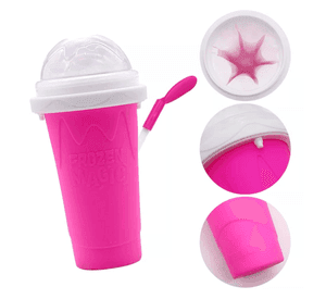 VASO FROZEN PARA GRANIZADO CONGELACION RAPIDA- ROSA
