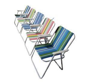 Sillas De Playa o Camping Plegable Multicolor