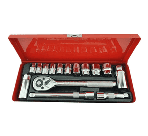 Kit Set Juego De Dados Chicharra Cuadrante 3/8 15 Piezas