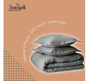Cobertor 3Angeli Premium Soft Cama 2 Plazas Gris