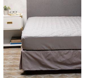 Cubrecolchon + Faldon Gris Arthome King