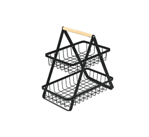 Organizador Multifuncional De Frutas Y Verduras 2 Niveles