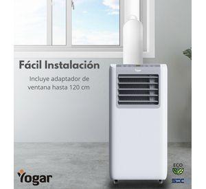 Aire Acondicionado Portátil 4en1 9000 Btu Frío Y Calor Yogar