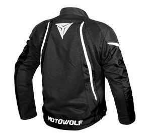 Chaqueta para motociclismo Oxford 600D MotoWolf 0505 - NEGRA