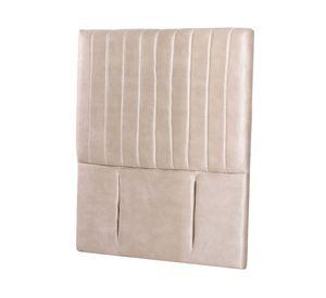 Respaldo 1.5 plazas Sorrento cuero beige Latam Home