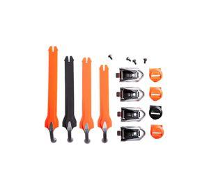 Repuesto Bota Moto Instinct Strap Kit 22 Naranjo Fluor Fox