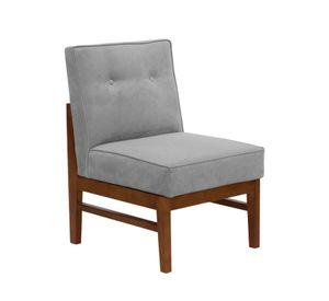 Sitial Colonia Tela Velvet Gris