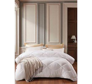 Plumon Edredon N rdico de Algodon 2 Plazas 230x250cm Blanco