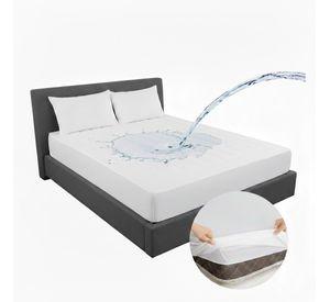 Protector Colchón 1 Plaza Impermeable Silencioso Extra Suave