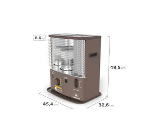 Estufa Parafina Mecha Mademsa 4,2 Litros 2,7 Kw Fiamma Pro