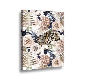 Canvas Tigre Floral - 70x50 cm