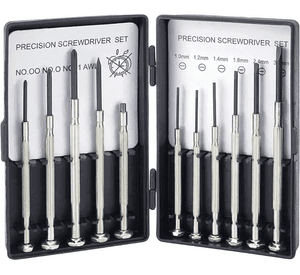 Set Destornilladores De Precisión 11 Piezas Con Su Caja