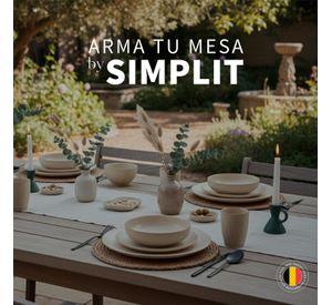 Set 4 Bowls Cerámica 8,5cm Siena Simplit