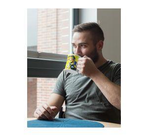 Tazones tazas blancas Moe Szyslak Bar de Moe Los Simpson