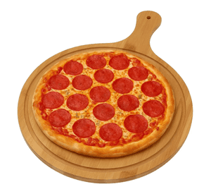 Tabla Picoteo Redonda Circular Pizza Madera 40x26cm