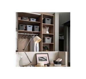 Conjunto Cajas Cube Celeste