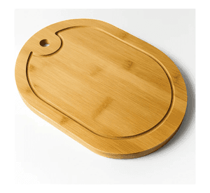 Tabla Bandeja Para Picar Cortar Picoteo De Madera Ovalada