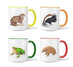 Set De 4 Tazones De Fauna N°2