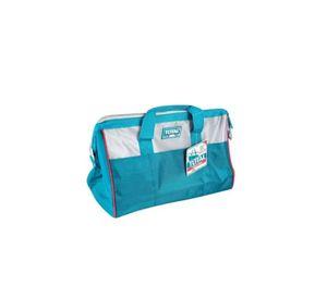 Bolso de herramientas 16" Total THT261625, color turquesa