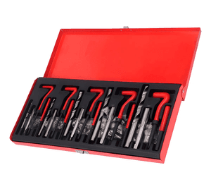 Kit De Reparación Roscas Dañadas Insertos Helicoil Negro