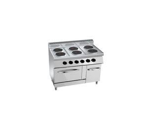 COCINA ELECTRICA 6 PLATOS CON HORNO