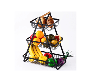 Organizador Multifuncional De Frutas Y Verduras 3 Niveles