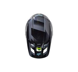 Casco Moto V2 RKANE Gris/Amarillo Fox
