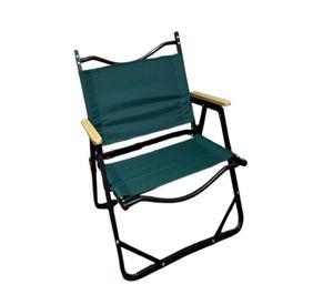 Silla Camping Plegable Playa Pesca Verde Reforzada 100kg