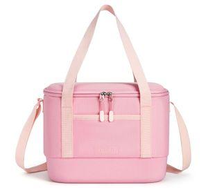 Tourit Bolso Cooler Térmico Daily 16 latas 12L Impermeable Rosado