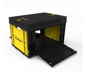 Cesta plegable STANLEY FB533L 25kg c/tapa Apertura Lateral