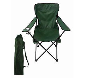Sillas De Playa o Camping Plegable con Porta Vaso Verde