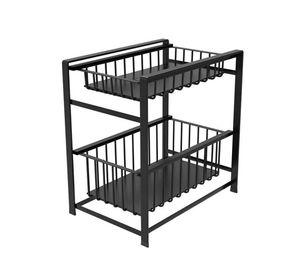 Oganizador Rack De Especias Cocina Multifuncional 2 Niveles