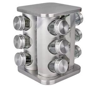 Organizador Condimentos Especias Giratorio 12 Frascos Cocina