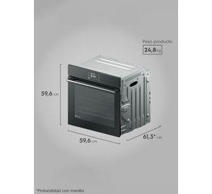 Horno Empotrable Eléctrico Electrolux 80L Air Fryer, PerfectCook360 y Panel Touch OE8EA