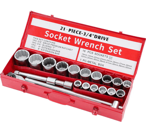 Juego Caja Set Dados 3/4 Profesional Camion Auto 21 Pzs