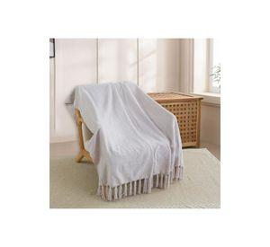 MANTA ANDES LISA 125X150 BEIGE